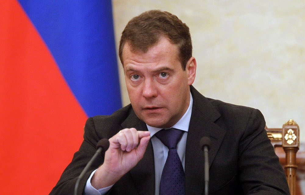 Medvedev Calls U.S. Sanctions “Act of War,” Signals Escalation of Military Action